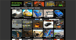 Desktop Screenshot of 3dcarsgames.com
